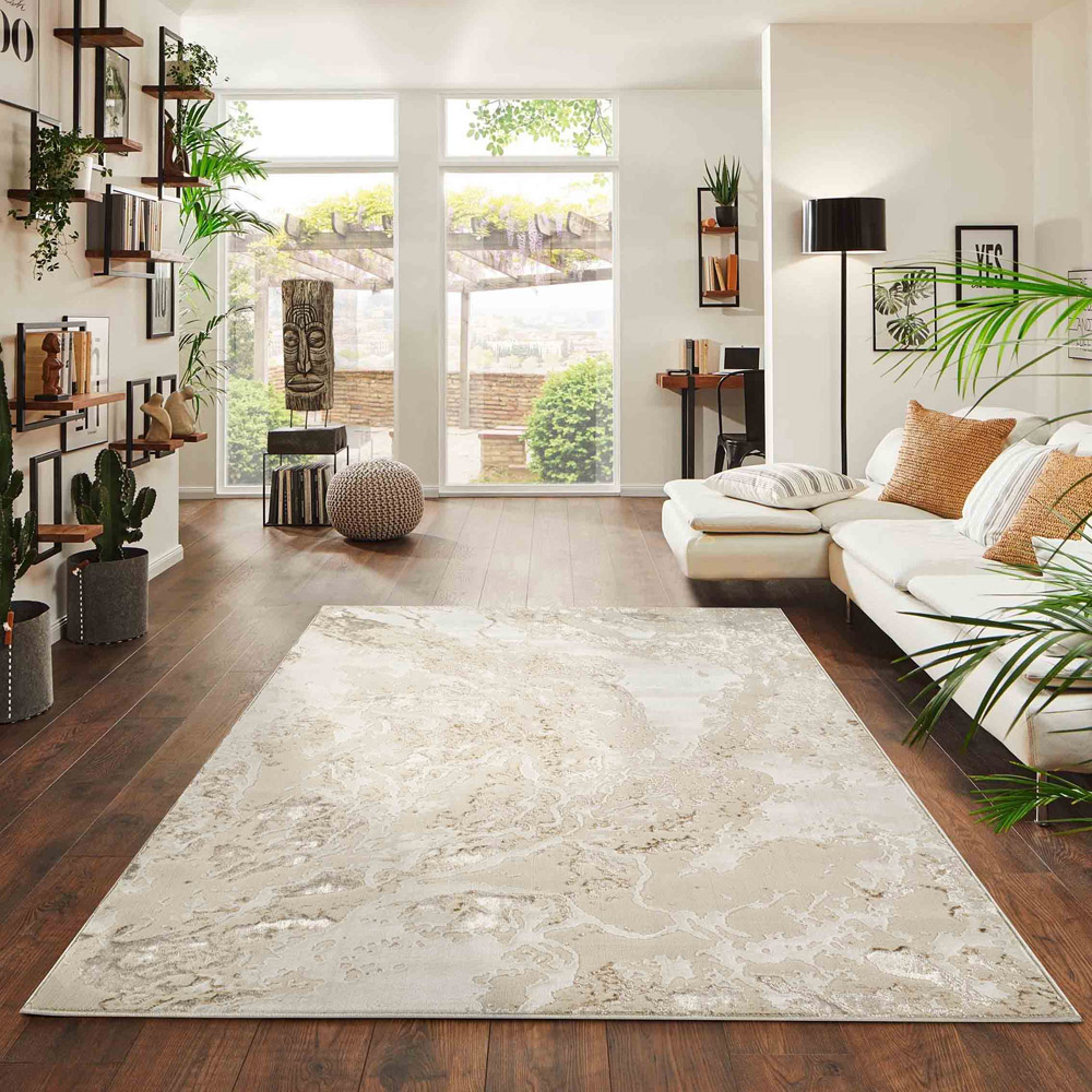 Desire Rugs Picasso Beige Abstract Rug 200 x 290cm Image 2