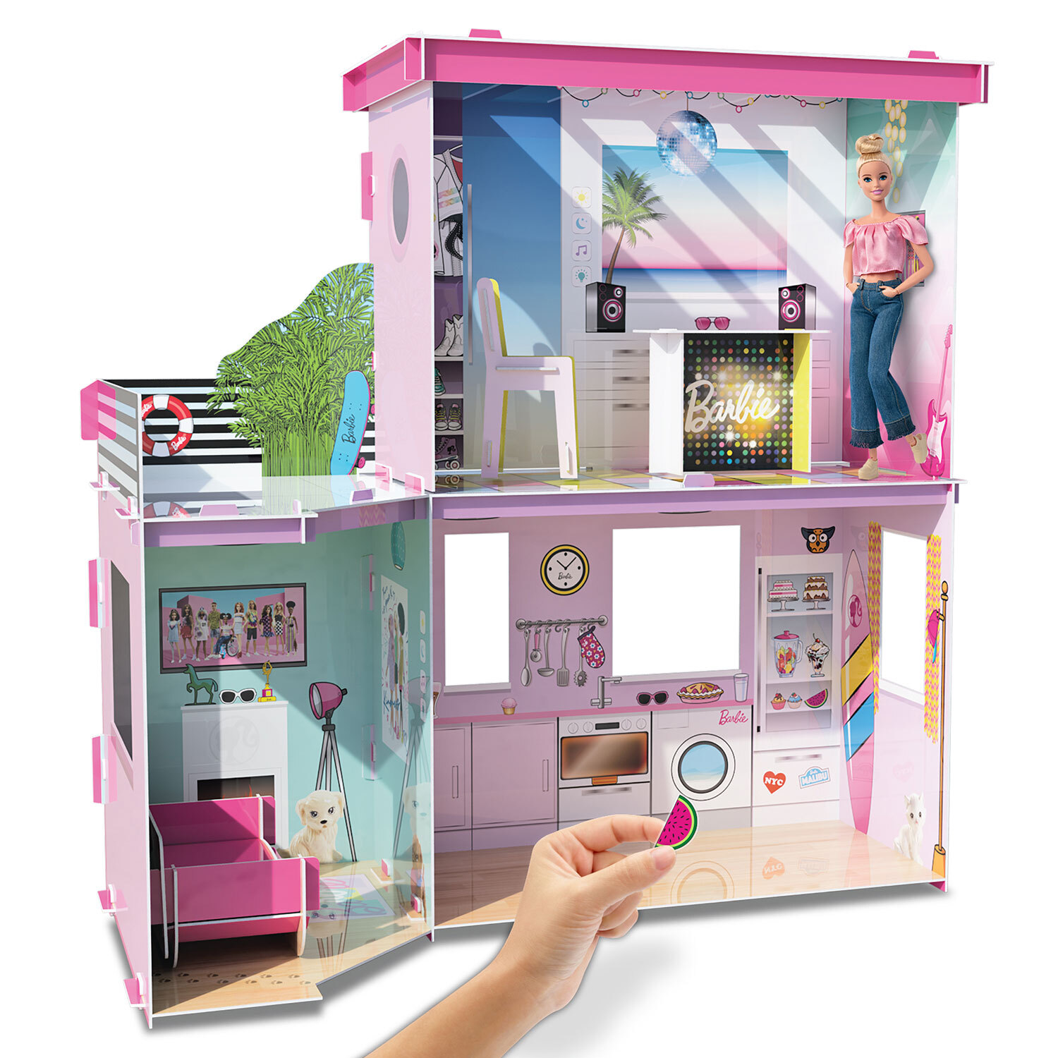 Barbie Make Your Own Dreamhouse Creative Maker Kitz Image 3