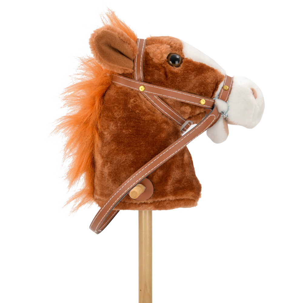 Toyrific Dark Brown Kids Hobby Horse Toy Image 5