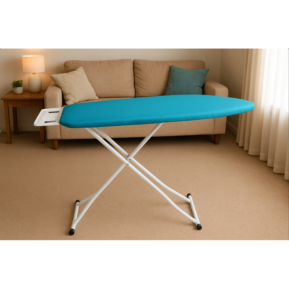 Avilo Blue Ceramic Coated Ironing Board Cover 130 x 59cm Image 2