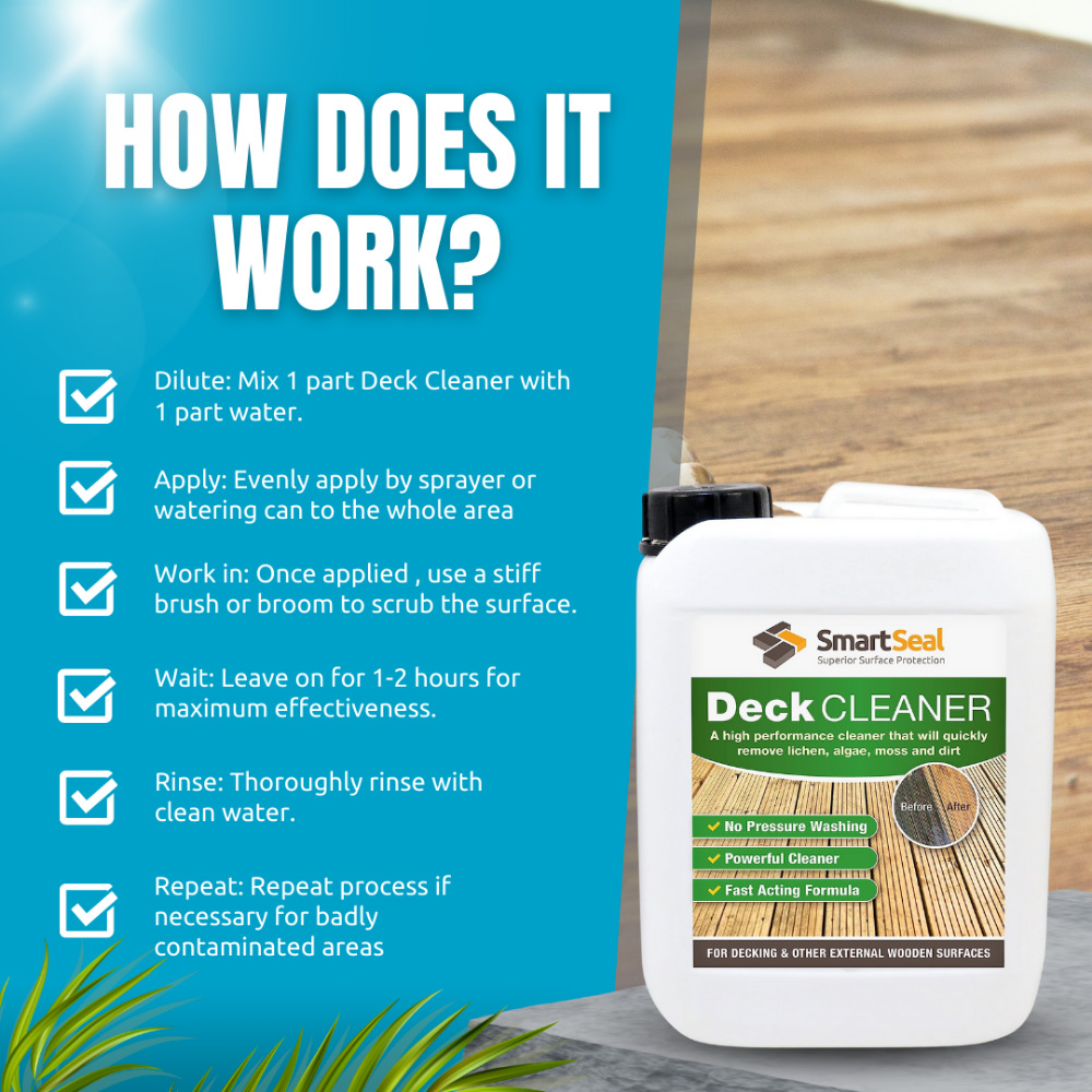 SmartSeal Deck Cleaner 5L 2 Pack Image 8