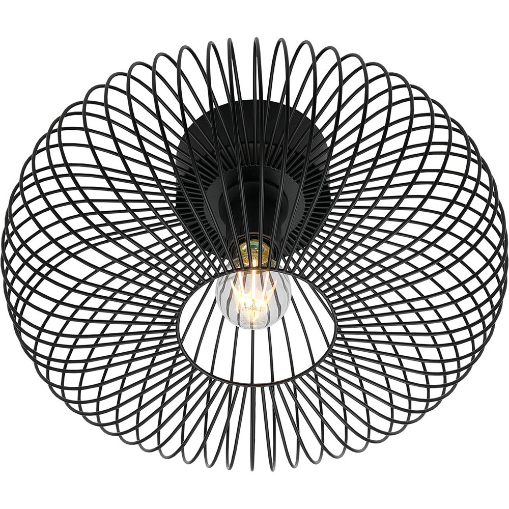Nordlux Beroni Black Ceiling Light Image 4