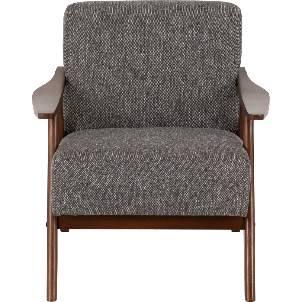 Seconique Kendra Grey Accent Chair Image 3