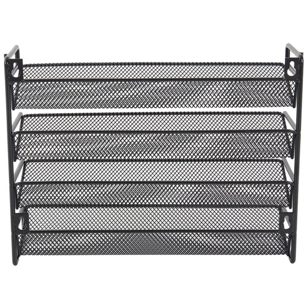 Living and Home 4 Tier Metal Spice Rack Organiser Image 4