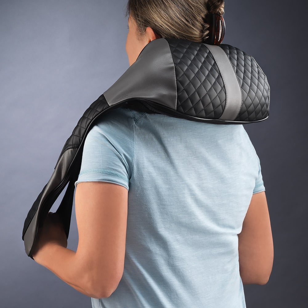 Wellbeing Shiatsu Massager with Arm Loops Image 3