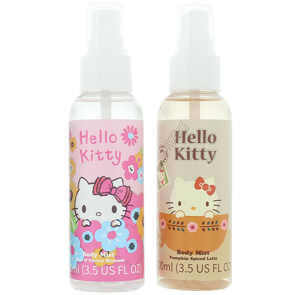 Hello Kitty Body Mist 100ml 4 Piece Gift Set Image 3