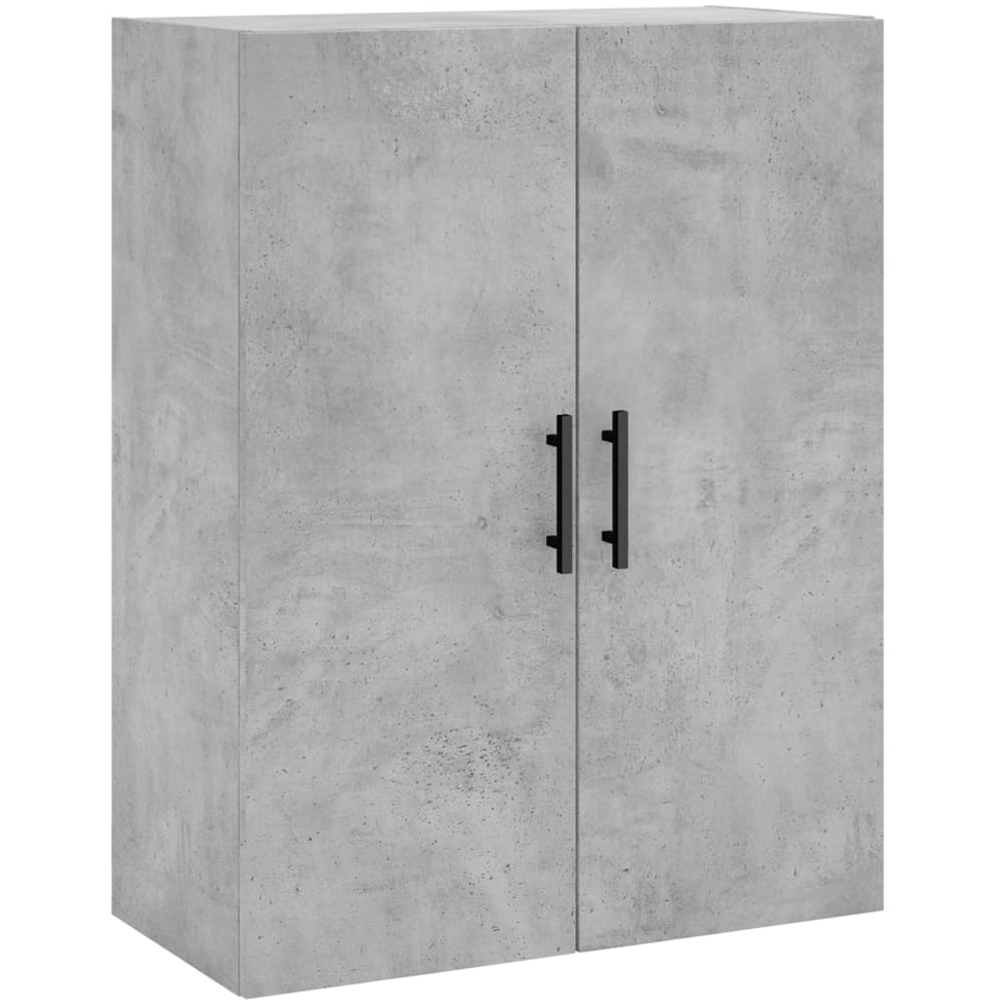 vidaXL 4 Door Concrete Grey Tall Highboard Image 5