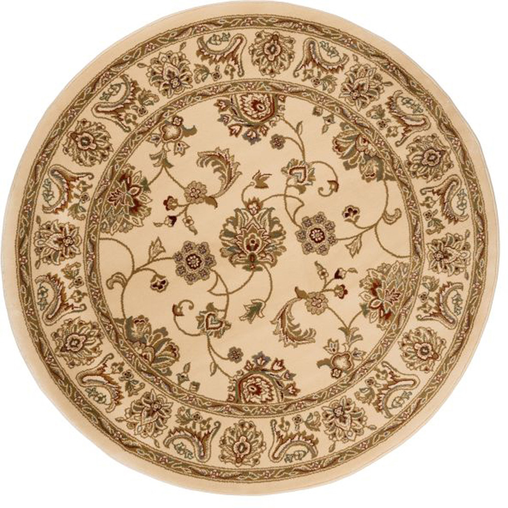 Homemaker Kellan Traditional Circular Rug 120cm Image 2