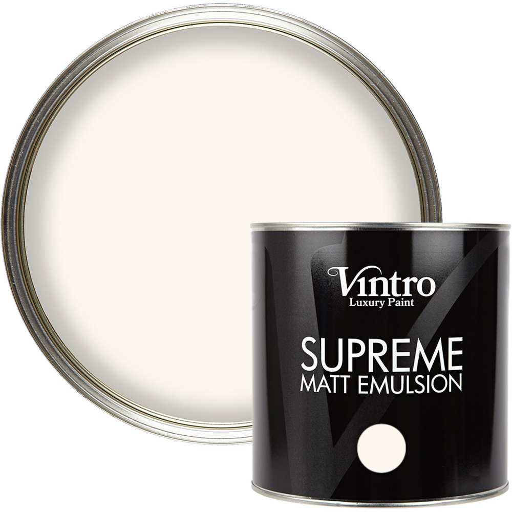 Vintro Paint Champagne Waltz Matt Emulsion Interior Paint 2.5L Image 1