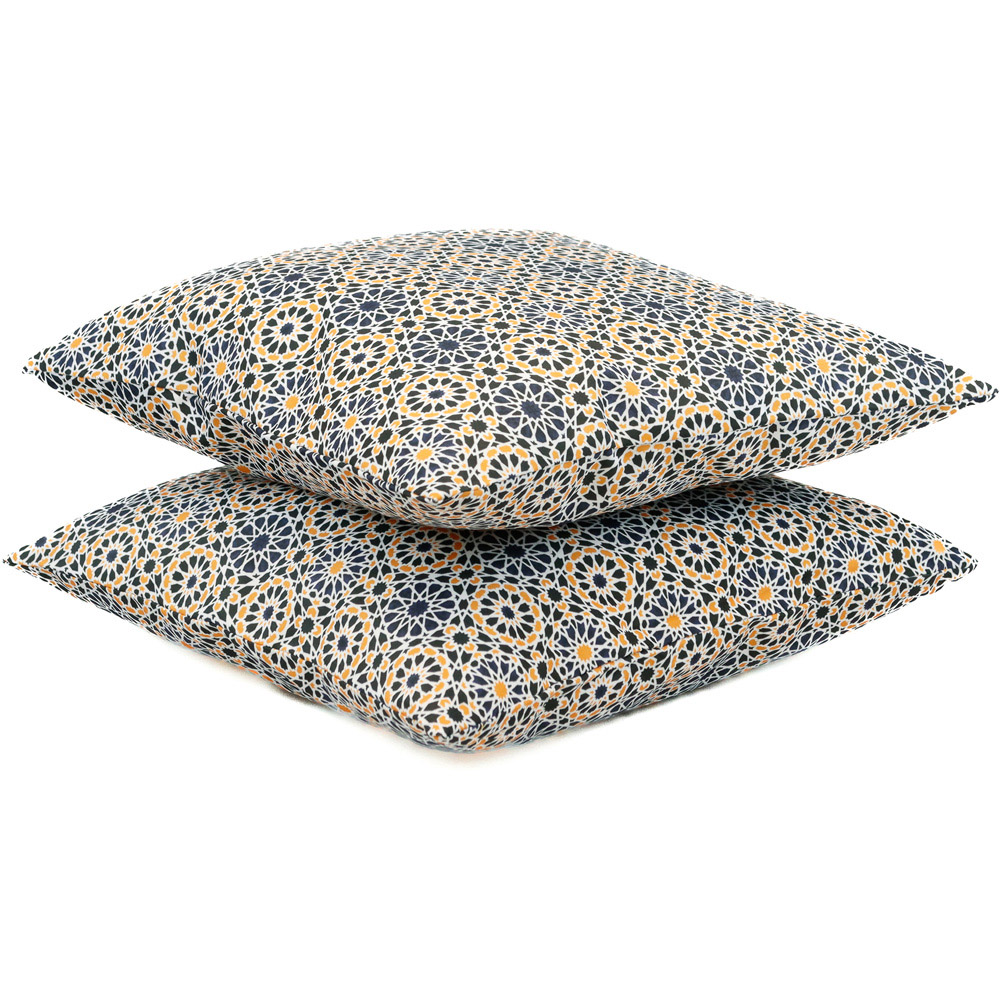 Streetwize Black Casablanca Outdoor Scatter Cushion 4 Pack Image 3