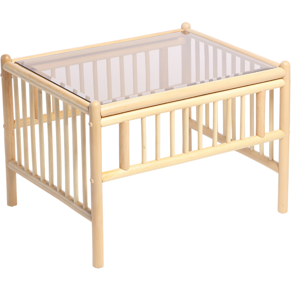 Desser Solo Natural Rattan Coffee Table Image 2