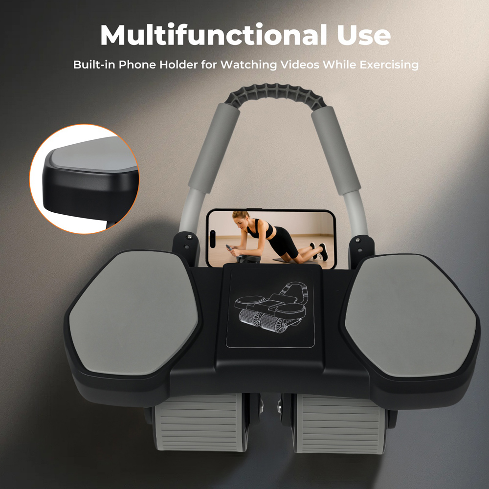 Spector Centra 4-Wheel Abdominal Roller with Elbow Support Image 5