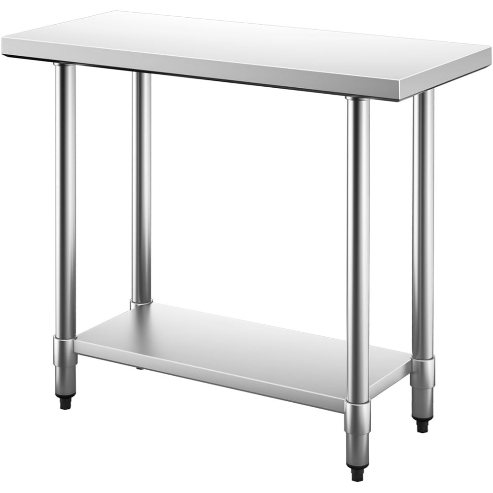 Costway Height Adjustable Kitchen Table 61 x 91cm Image 1