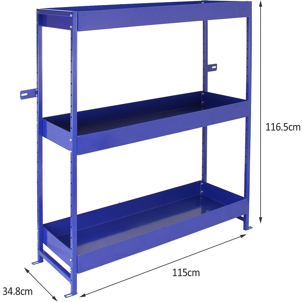 Monstershop Monster Racking Tempest Metal Van Shelving Bundle Image 5