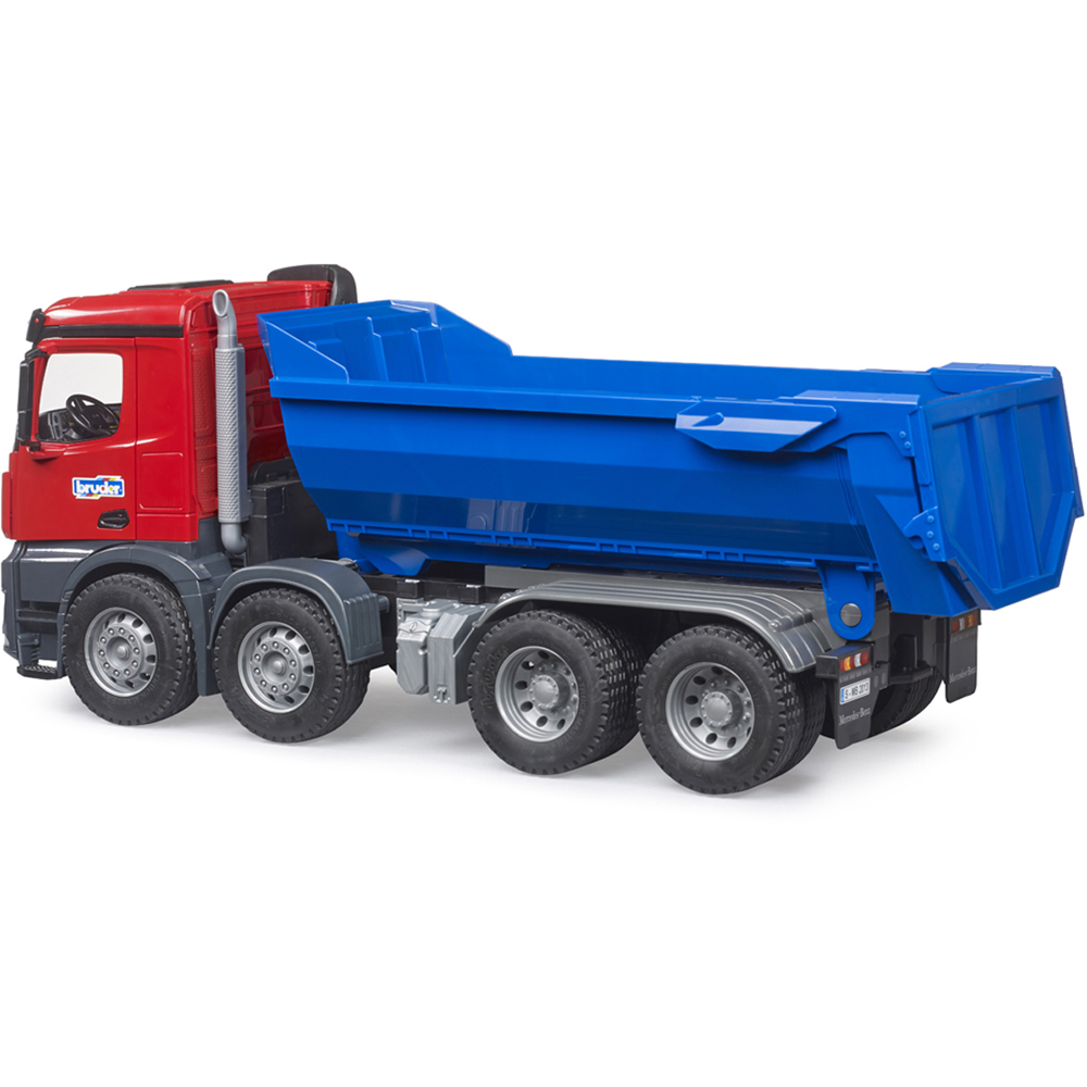 Bruder Kids MB Arocs Halfpipe Dump Truck Playset Model Image 4