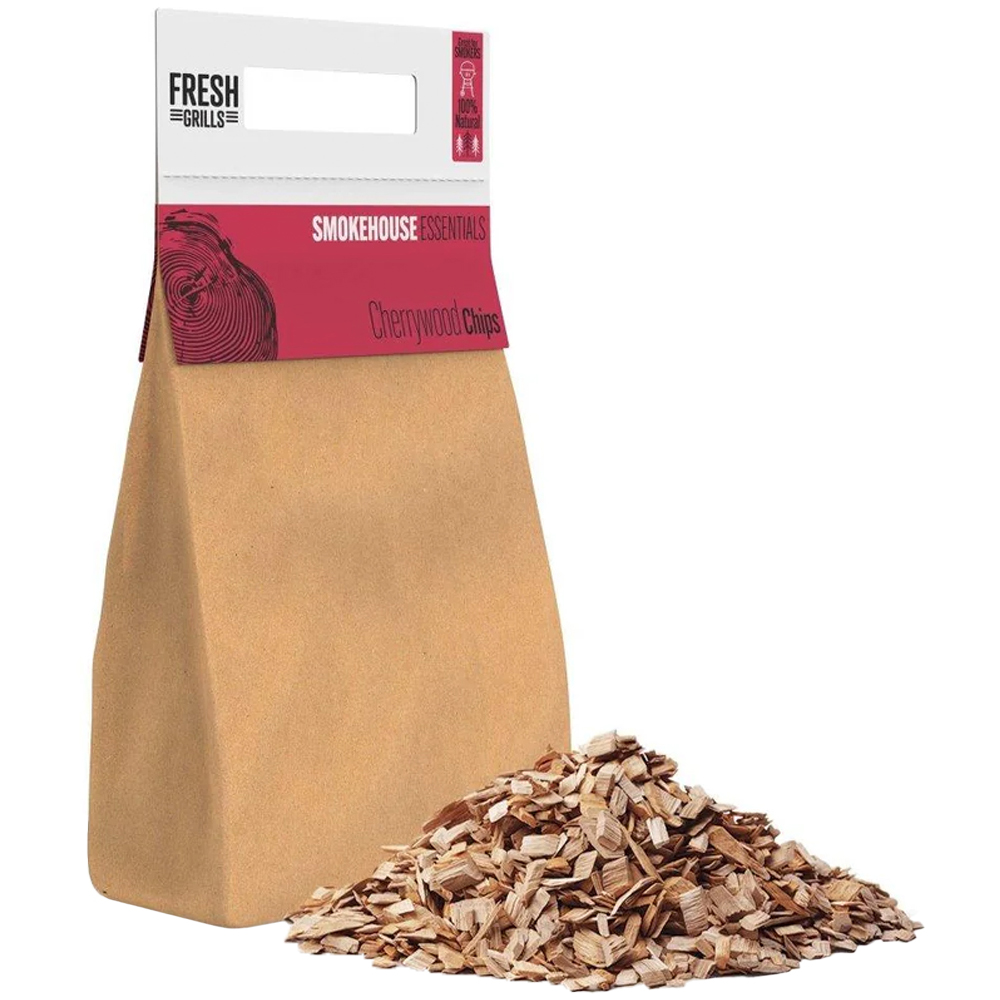 MonsterShop Cherrywood Wood Chips 2.8kg Image 1