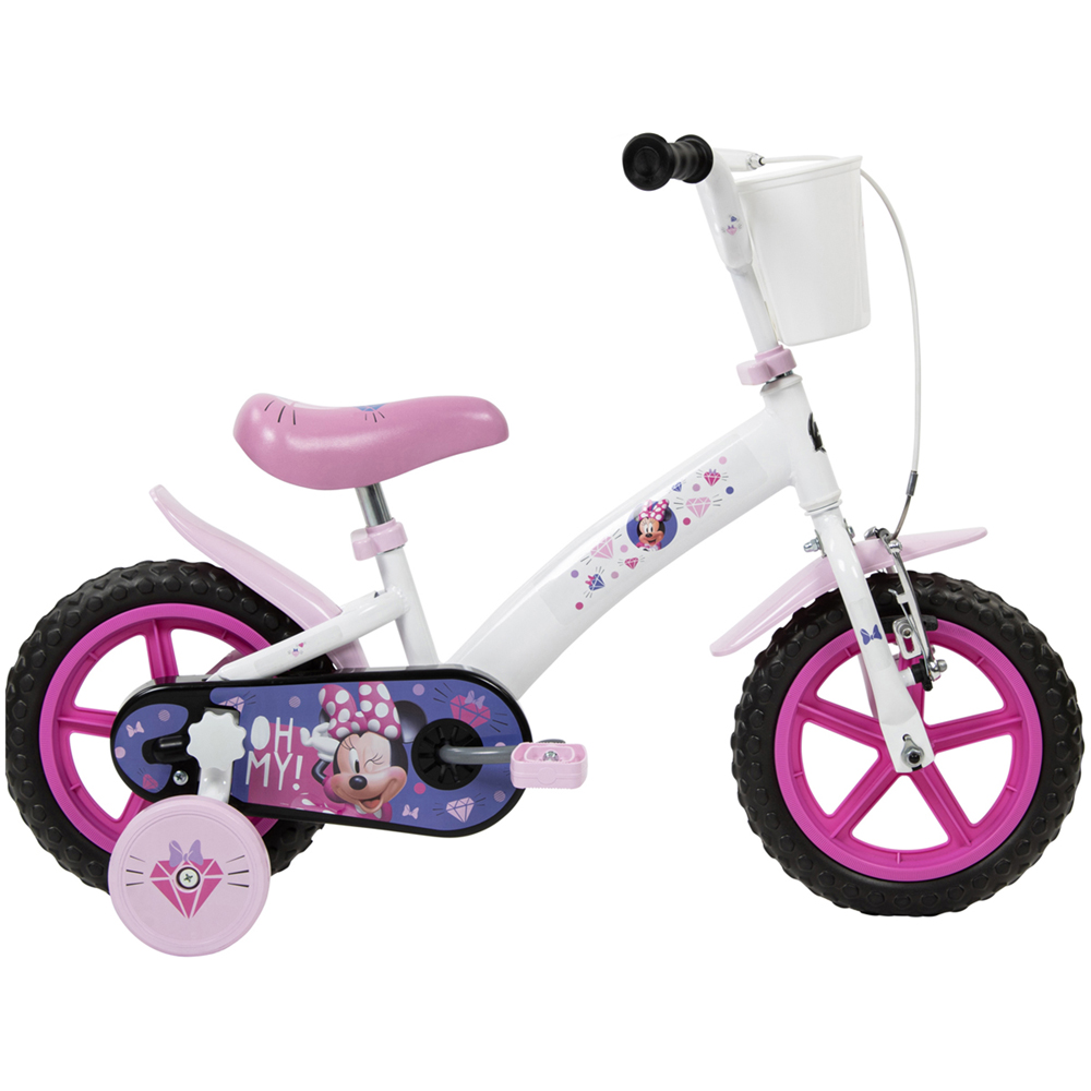Disney Minnie 12 inch Bicycle 3-5 Years Image 2