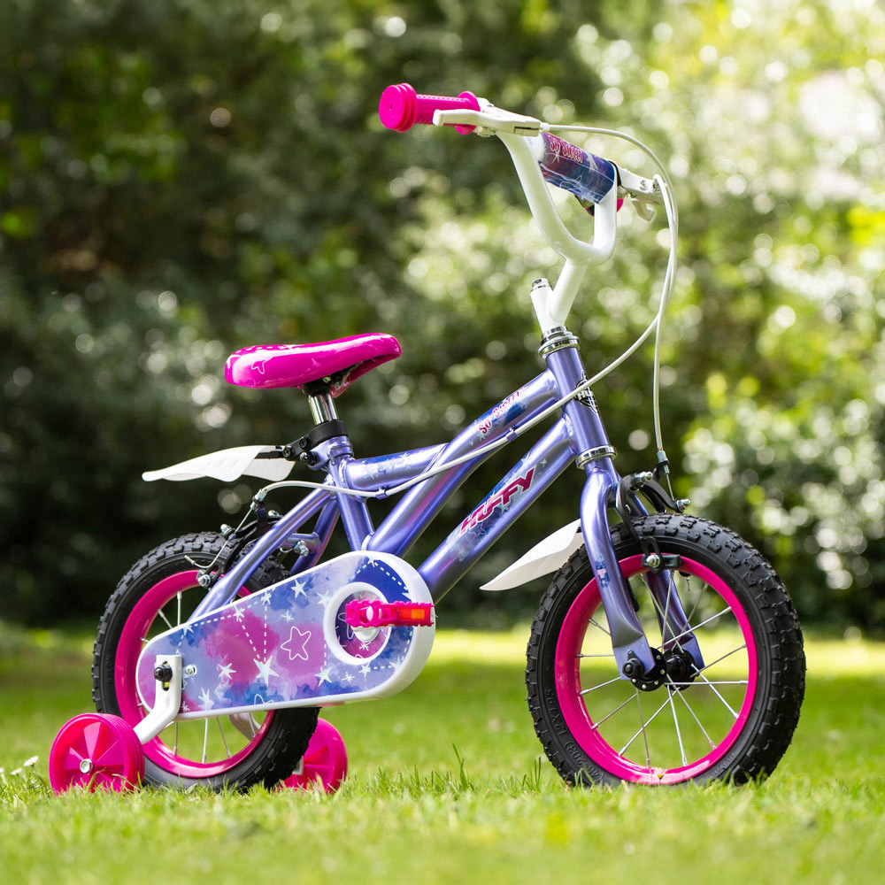 Huffy So Sweet 22250W Purple 12 inch Kids Bike Image 2