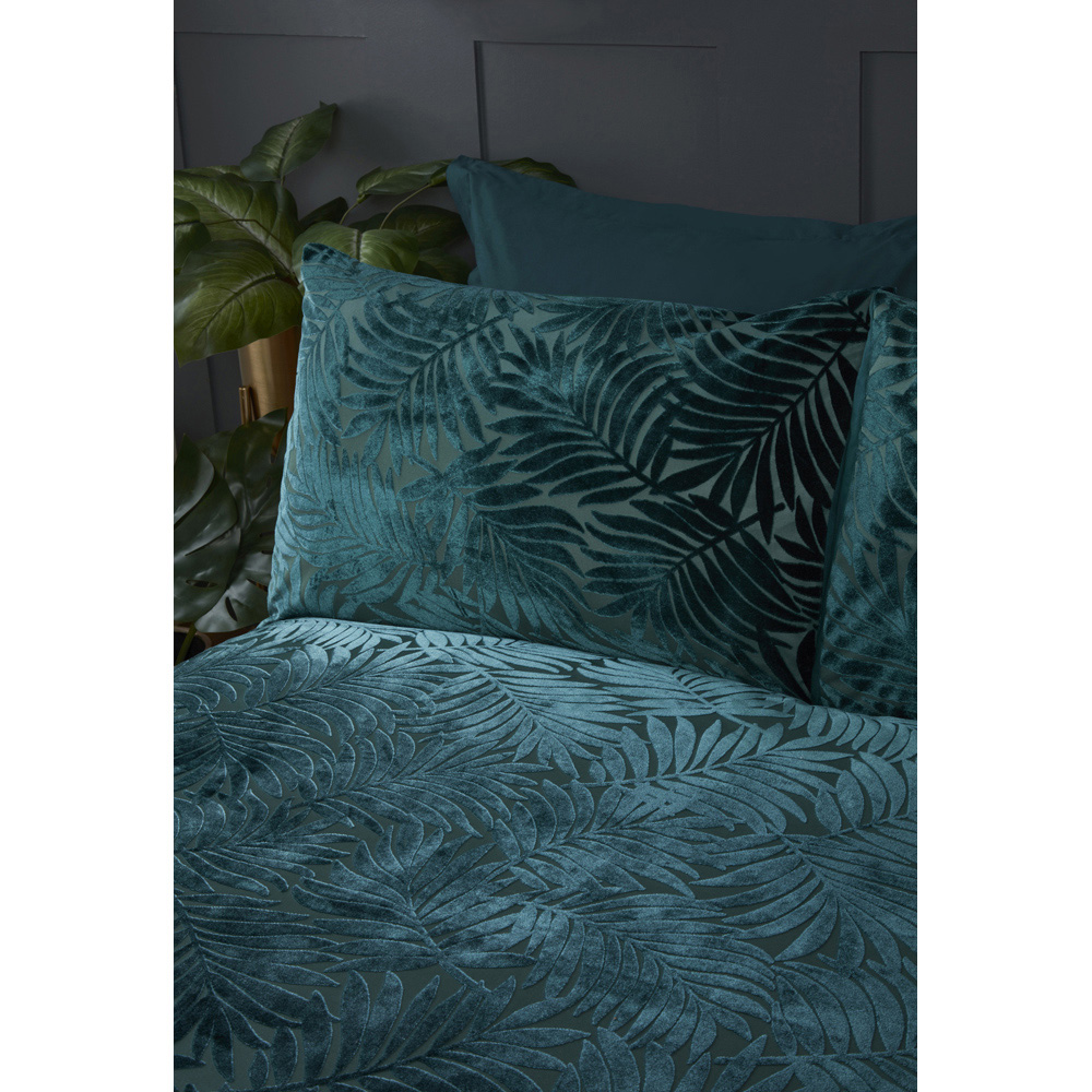 Rapport Home Paloma King Size Emerald Duvet Set Image 2