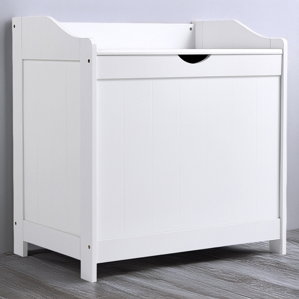 H&O Direct Wooden Lift-Top Toy Storage Chest with Soft-Close Hinges Image 1