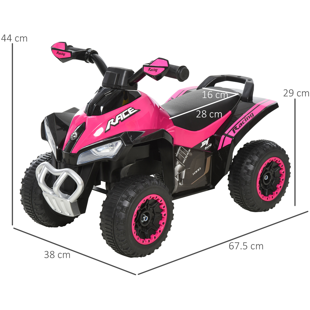 Tommy Toys Baby Quad Ride On Pink Image 3