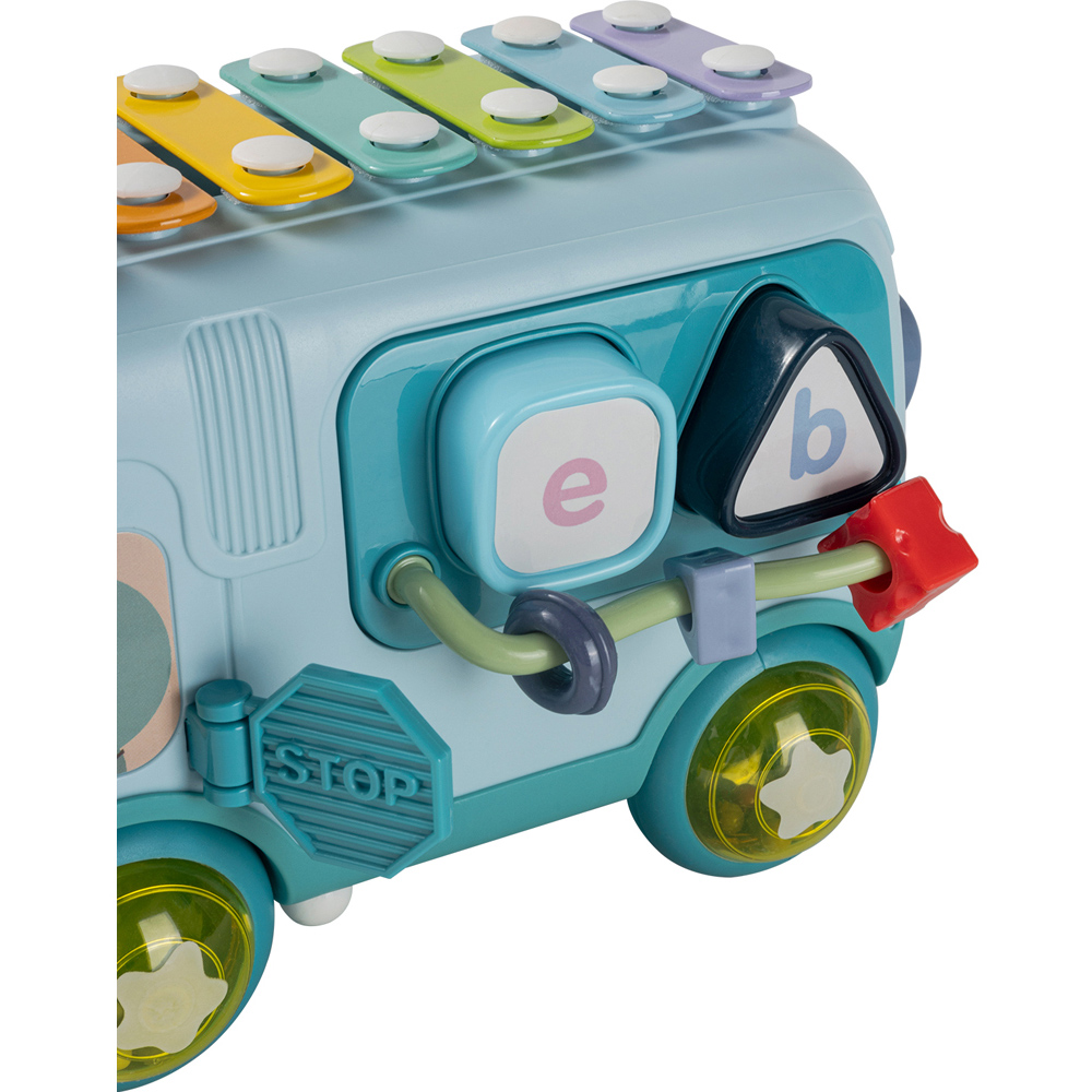 H&O Direct Kids Bus-Shape Musical Xylophone Toy Image 6