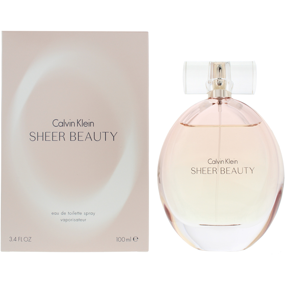 Calvin Klein Sheer Beauty Eau De Toilette 100ml Image 2