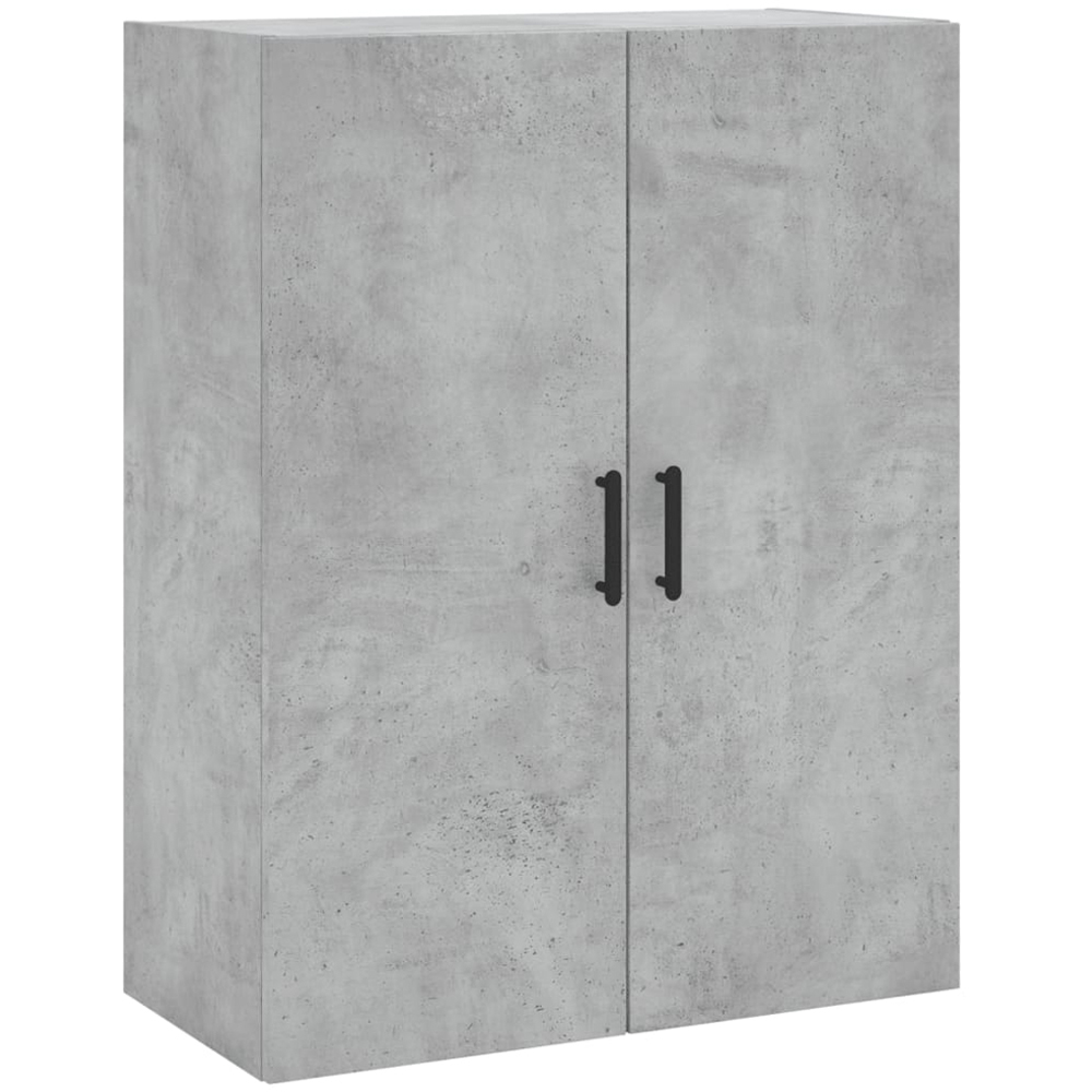 vidaXL 2 Door 3 Open Shelf Concrete Grey Highboard Image 5
