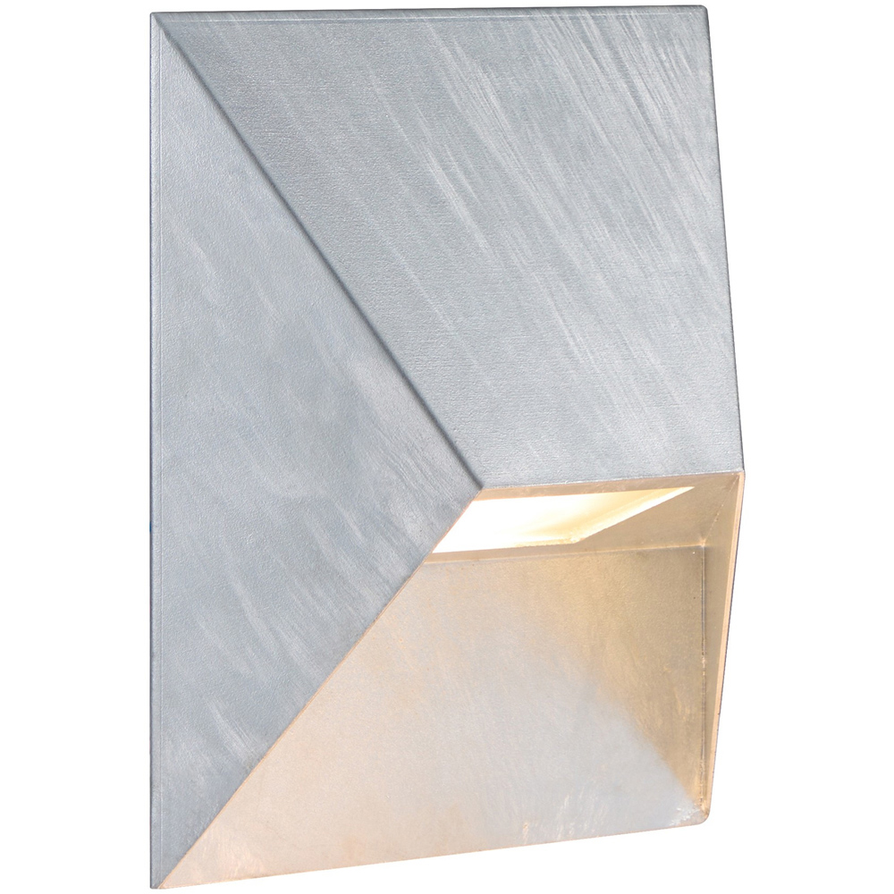 Nordlux Pontio 15 Galvanised Outdoor Wall Light Image 1