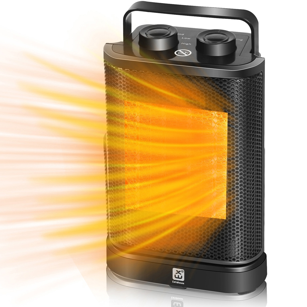ExtraStar PTC Portable Ceramic Fan Heater 1500W Image 1