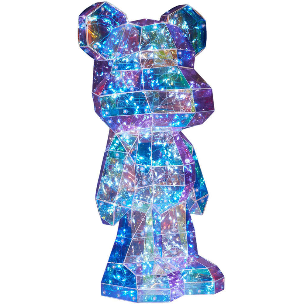 Crystal Effect Bear - Clear Image 5