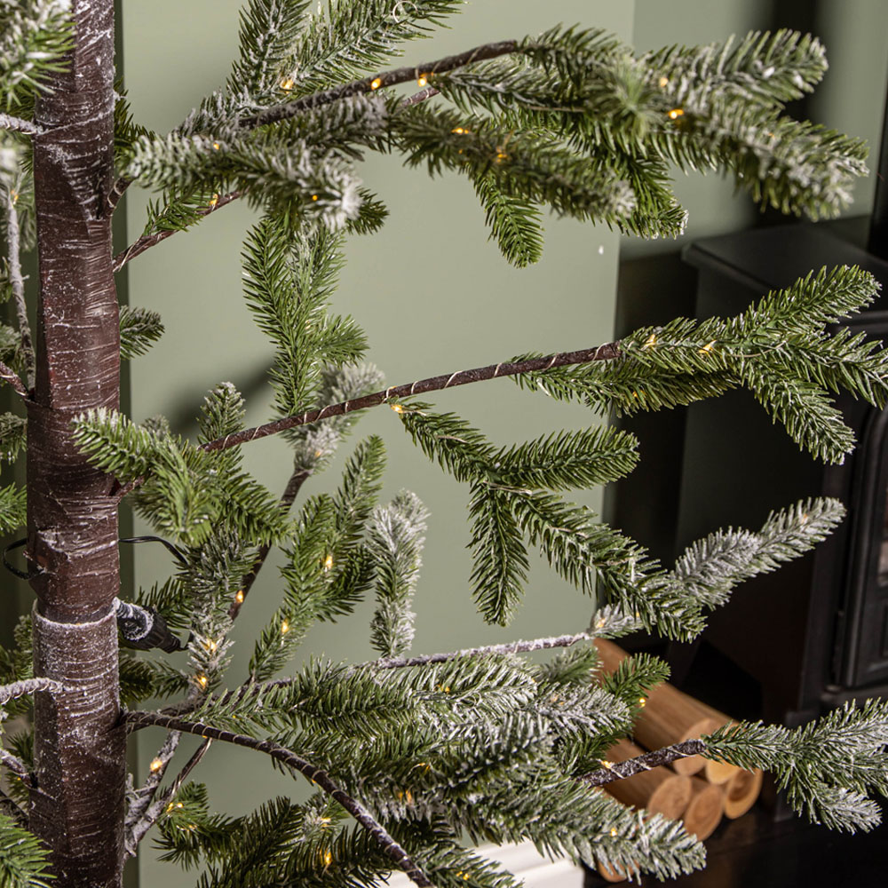 Samuel Alexander Warm White LED Noel Snow Christmas Tree 6ft Image 7