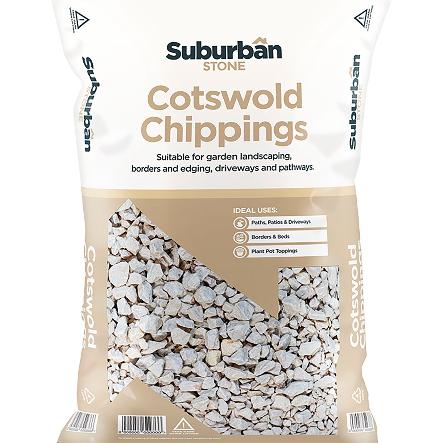 Suburban Stone Cotswold Chippings 20kg Image