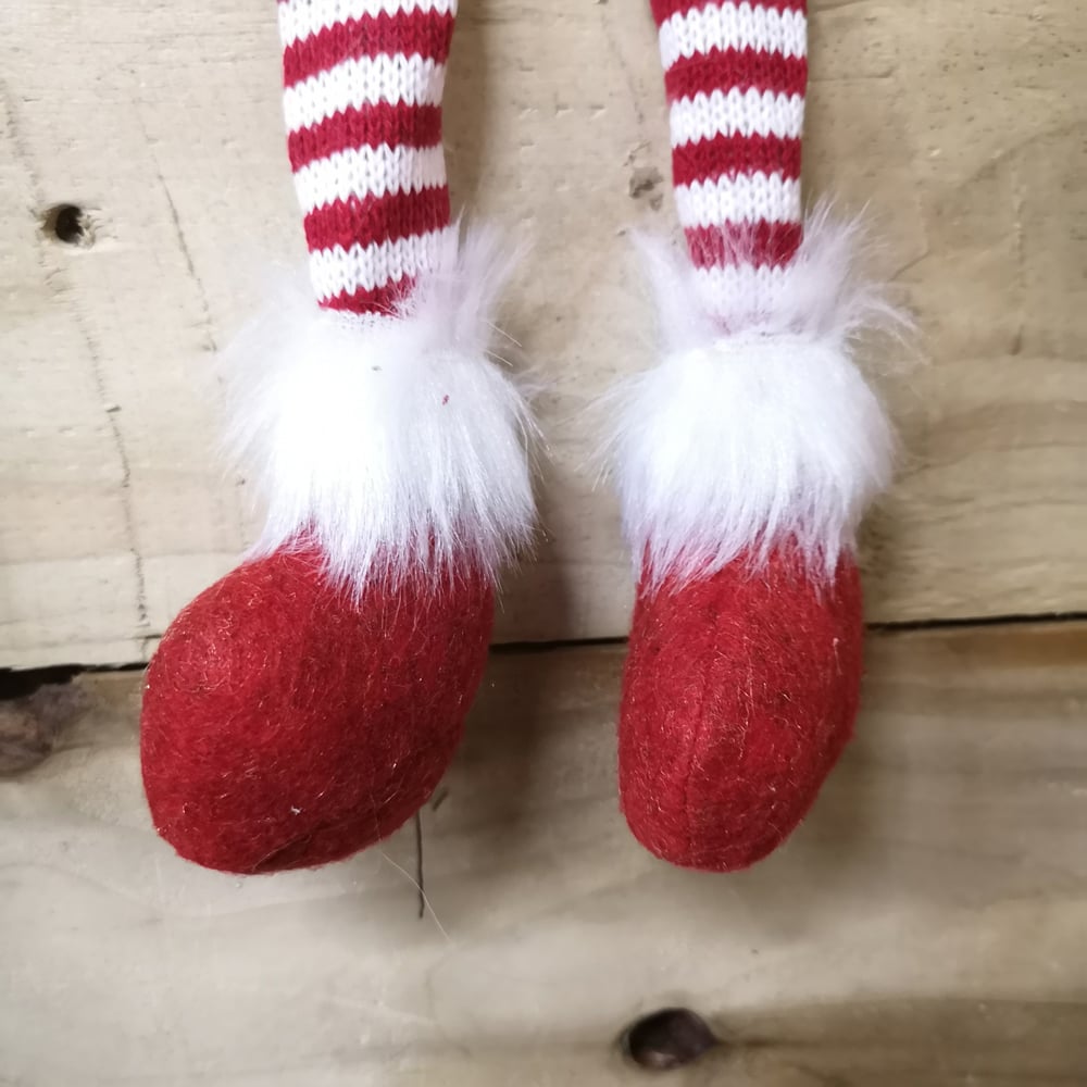 Samuel Alexander Red Sitting Gonk LED Christmas Decoration 48cm Image 5