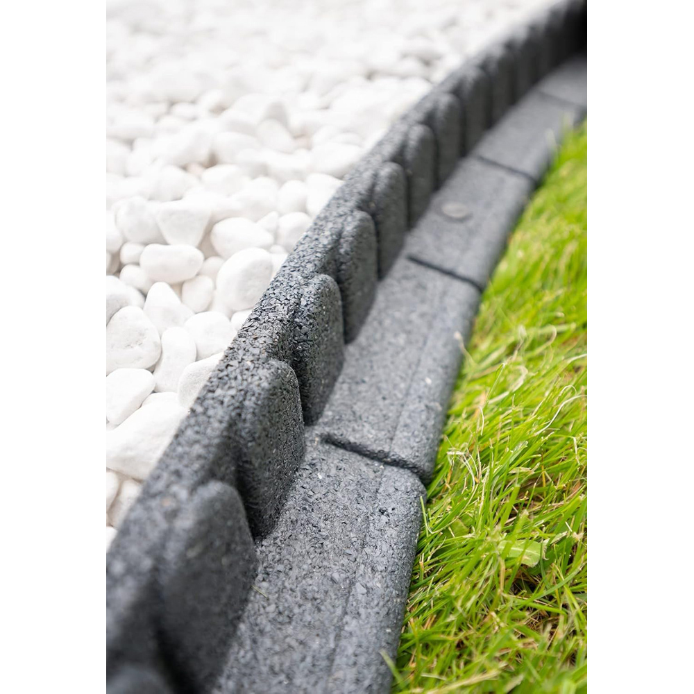 Primeur Grey Mower Edge Lawn Edging 8 Pack Image 2