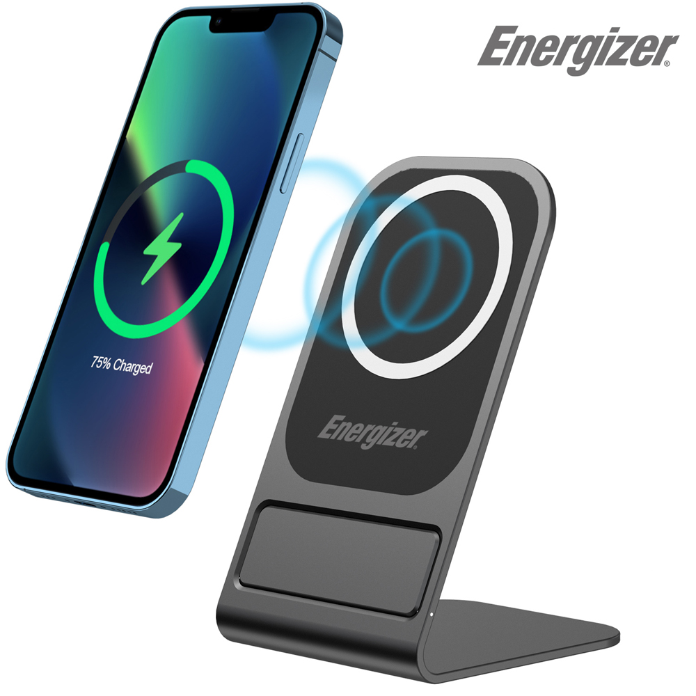 Energizer WCP109 15W QI Black Magnetic Wireless Charging Stand 15W Image 2
