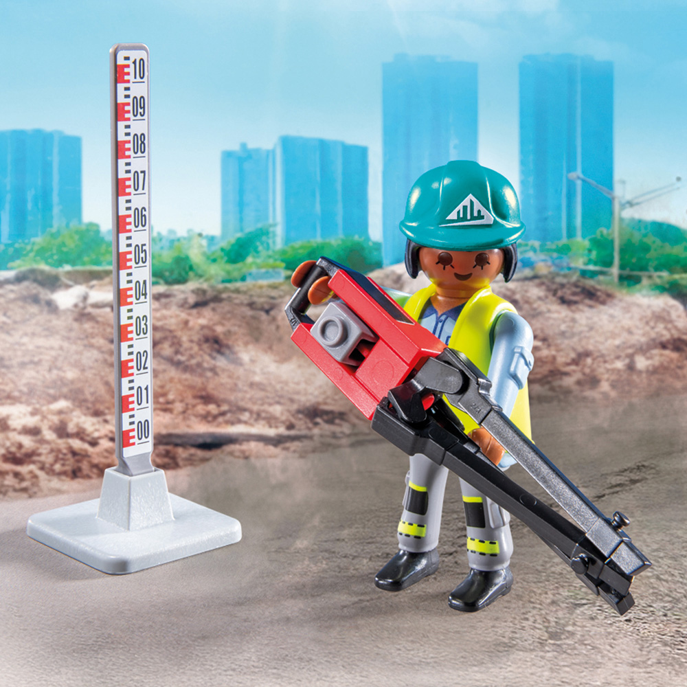 Playmobil Road Construction Playset Image 5