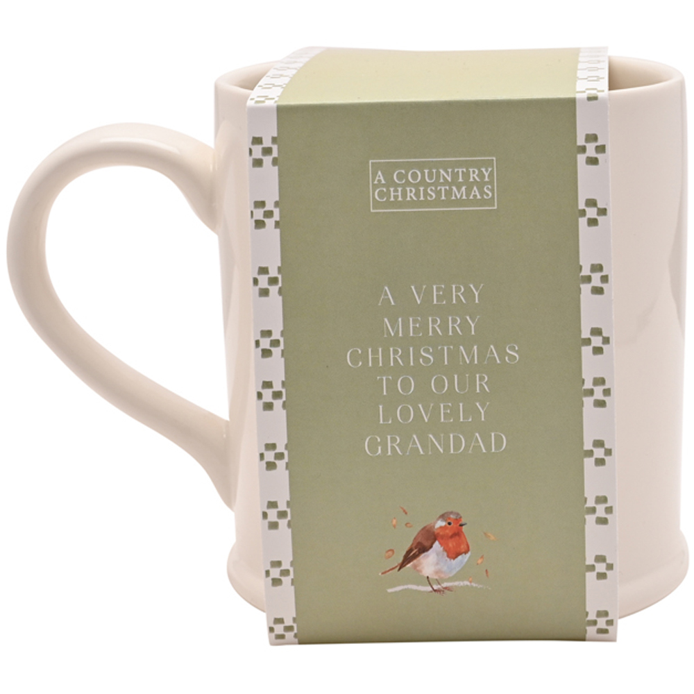 The Seasonal Gift Co. Robin Grandad Mug Image 2