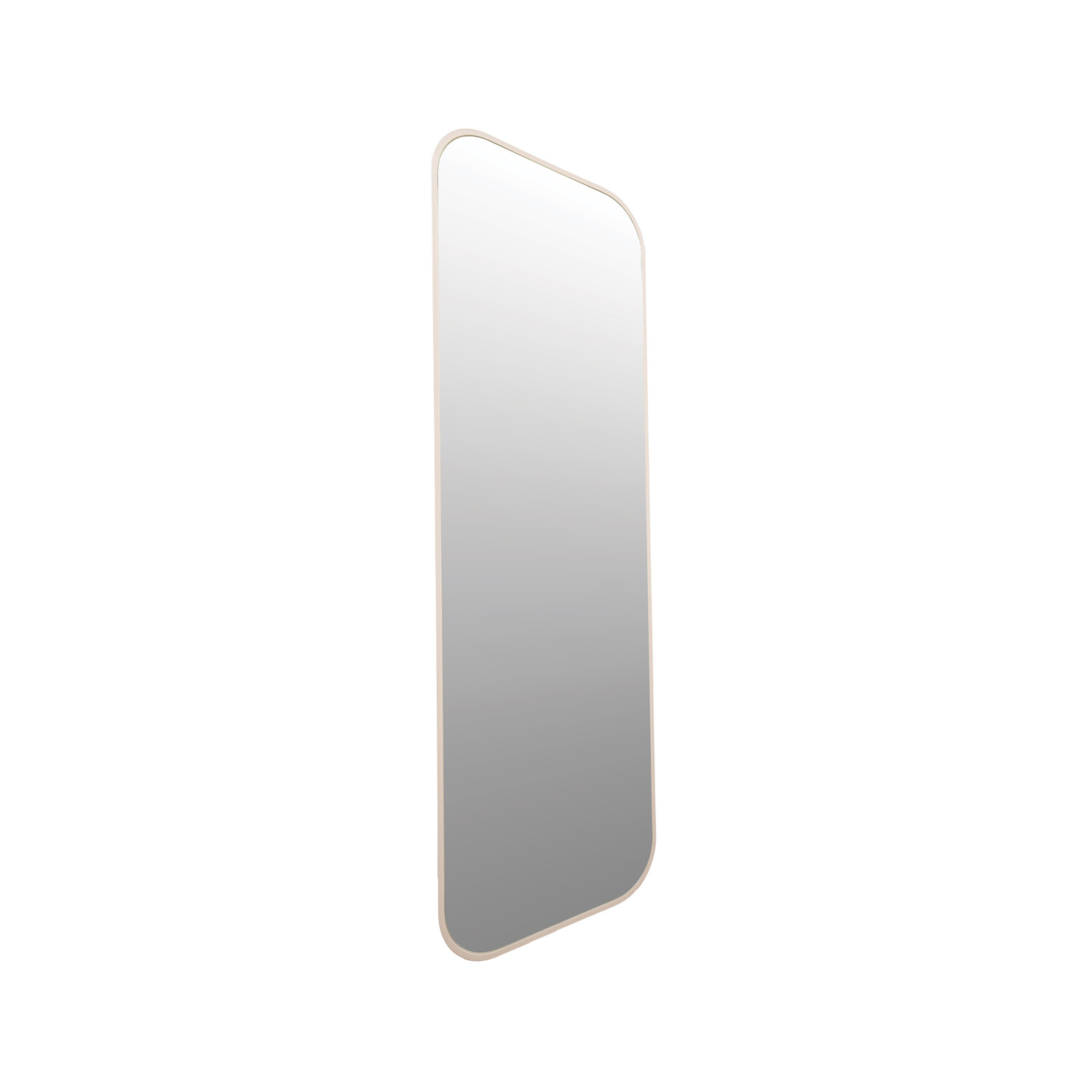 Squoval Modern Wall Mirror Greige Image 3