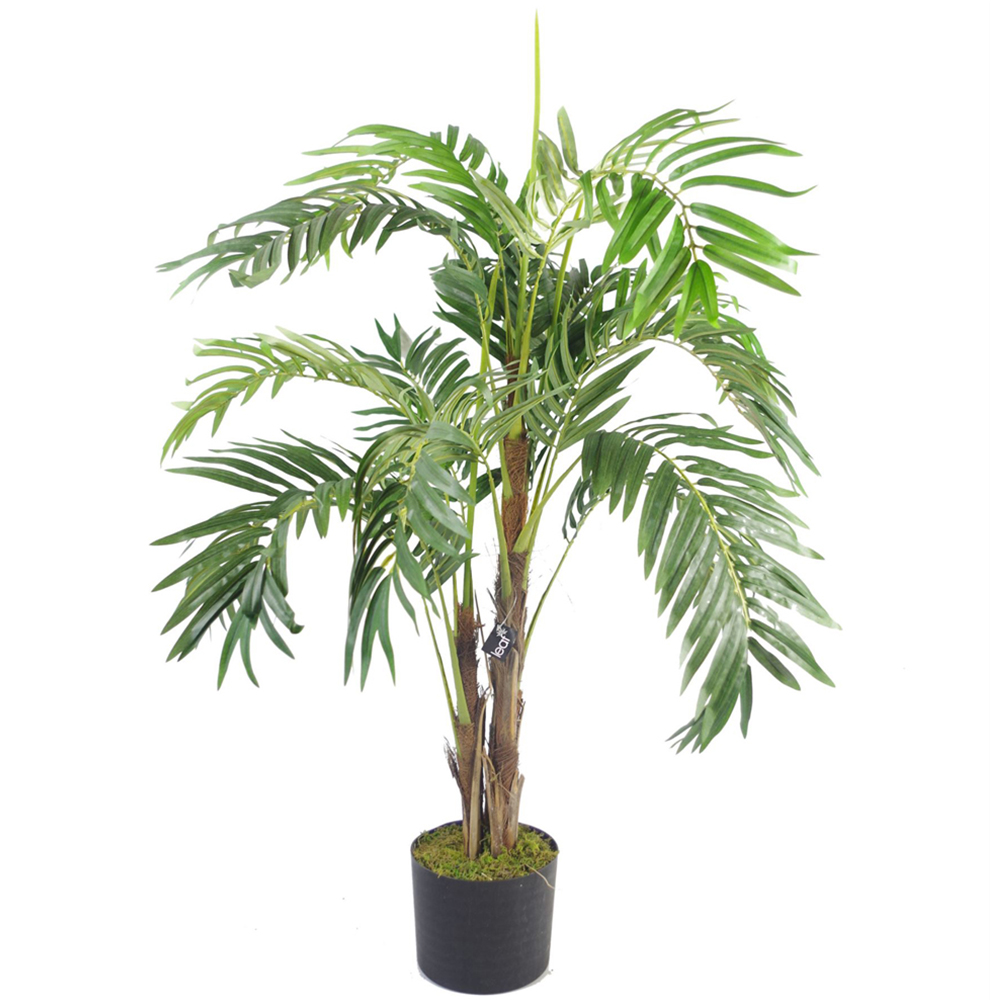 Leaf Artificial Palm Tree Pot 120cm Image 1