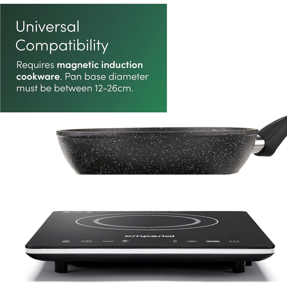 Emperial EM-5167 Single Hob Portable Induction with Digital Cooktop Image 4