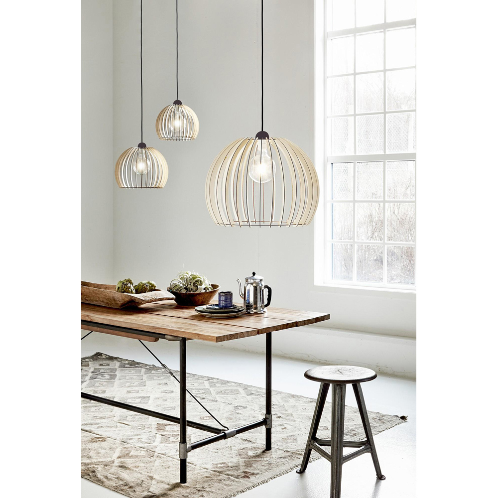 Nordlux Chino Wooden Shade Pendant Light Image 4