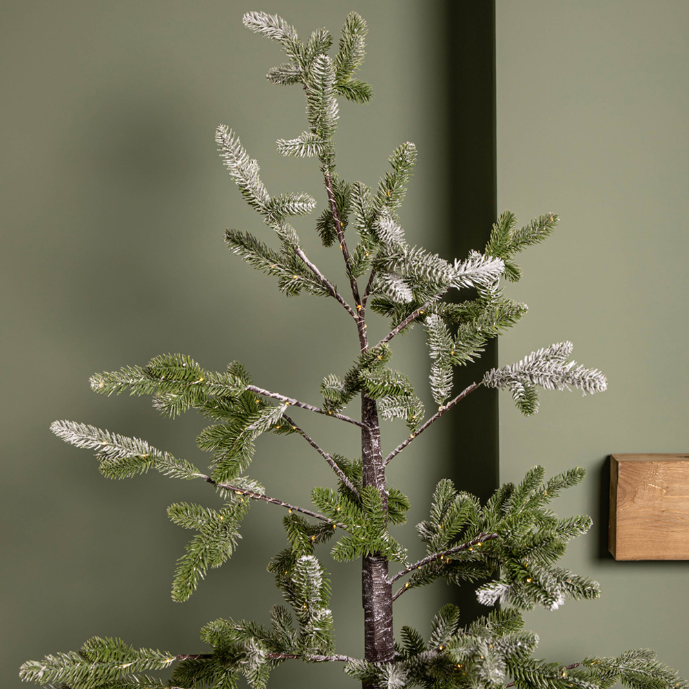 Samuel Alexander Warm White LED Noel Snow Christmas Tree 6ft Image 5