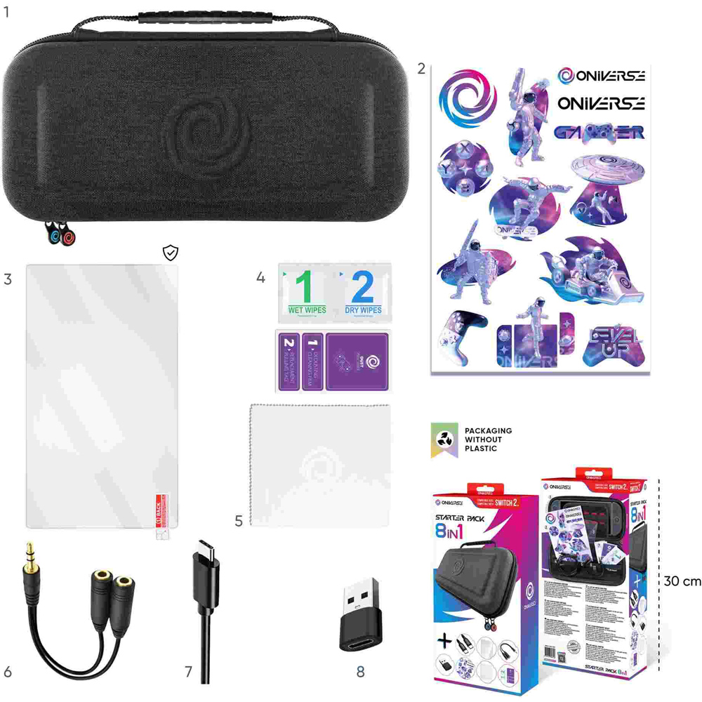 Oniverse 8-in-1 Nintendo Switch 2 Starter Pack Image 4