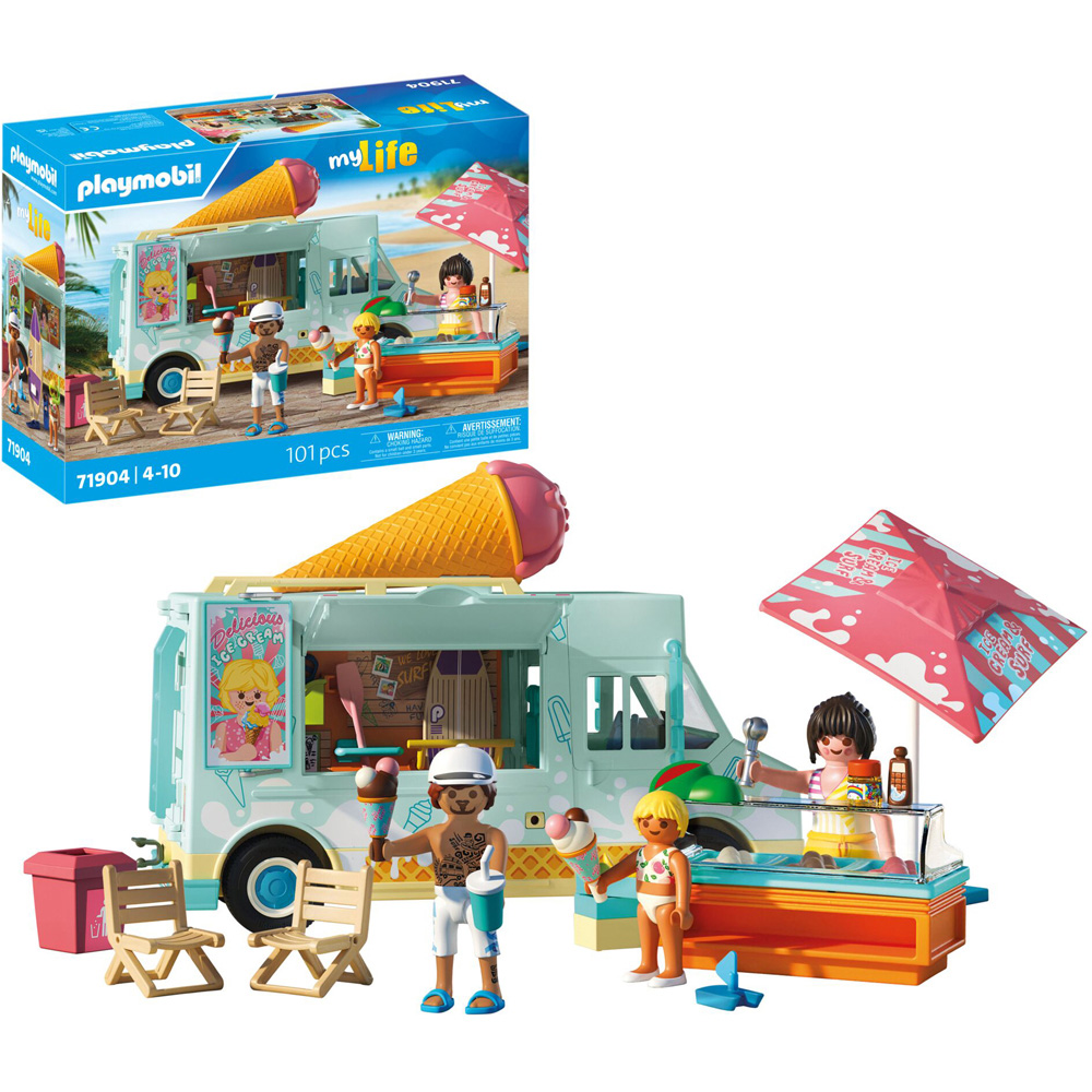 Playmobil Ice Cream Truck with Surf Shop Playset Image 3