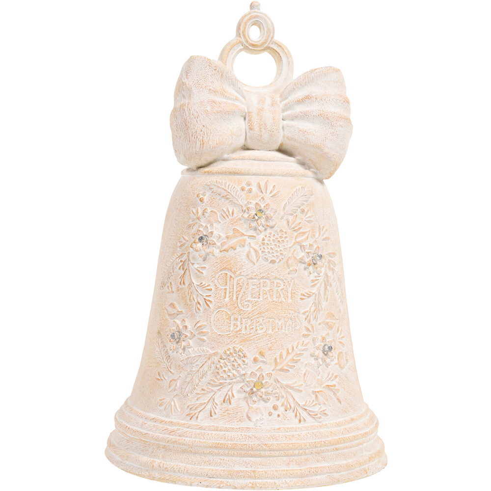 Light Up Scandi Bell Neutral Image 3