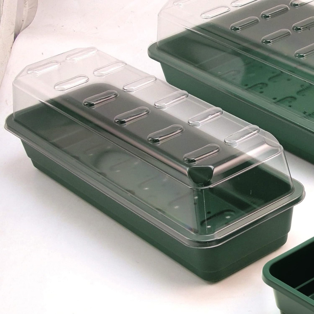 Garden Gear Windowsill Seed Tray with Propagator Lid 10 Pack Image 2