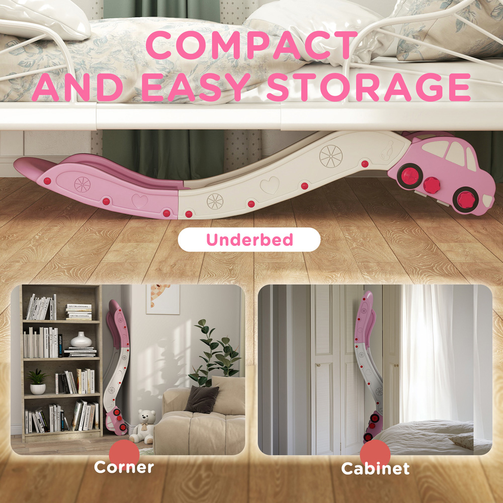 Tommy Toys Pink Kids Sofa and Bed Side Slide Image 7