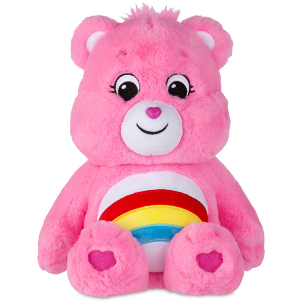 Basic Fun Care Bears Pink Medium Plush Cheer Bear Soft Toy 35cm Image 5