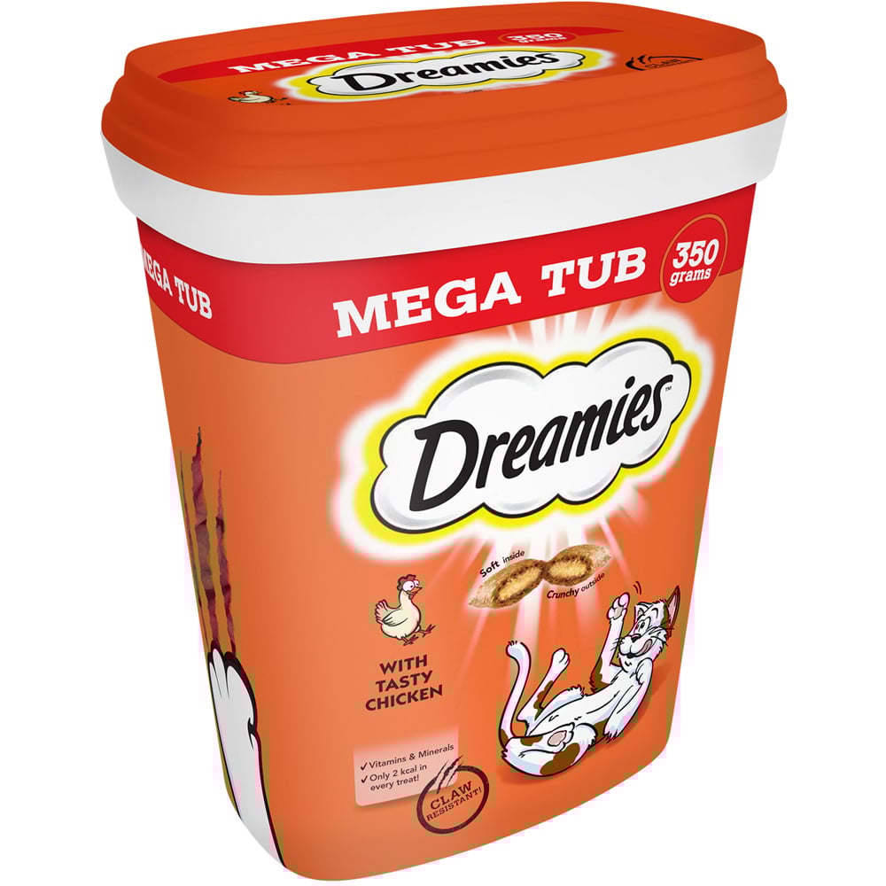 Dreamies Delicious Cheese Adult Cat Treats 350g Image